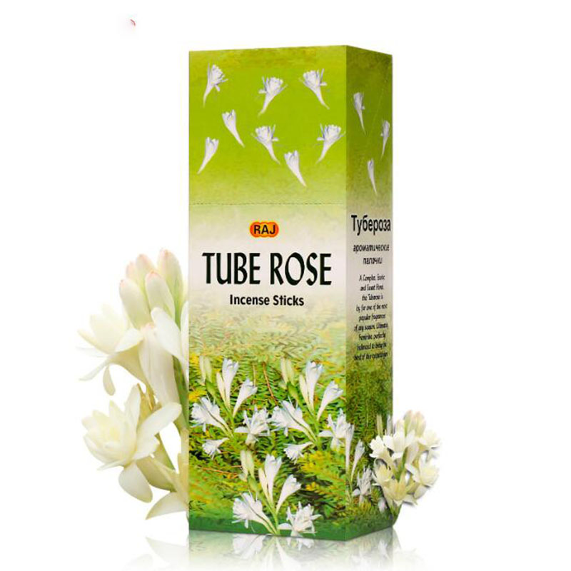 Candle Supplies India - TUBE ROSE, импортная индийская ароматическая палочка,