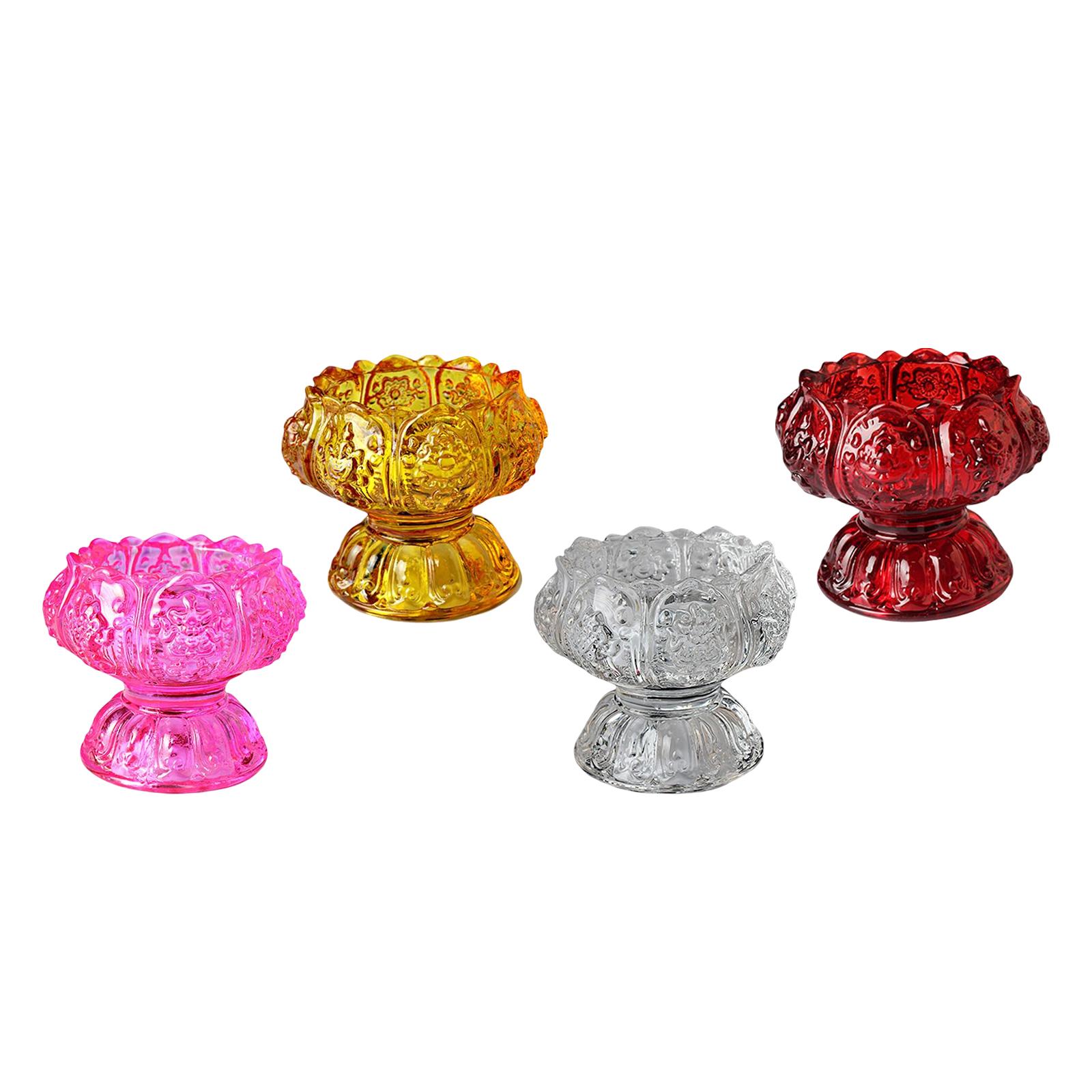 Candle Glass Supplies - Подсвечник для чайных свечей для буддийских