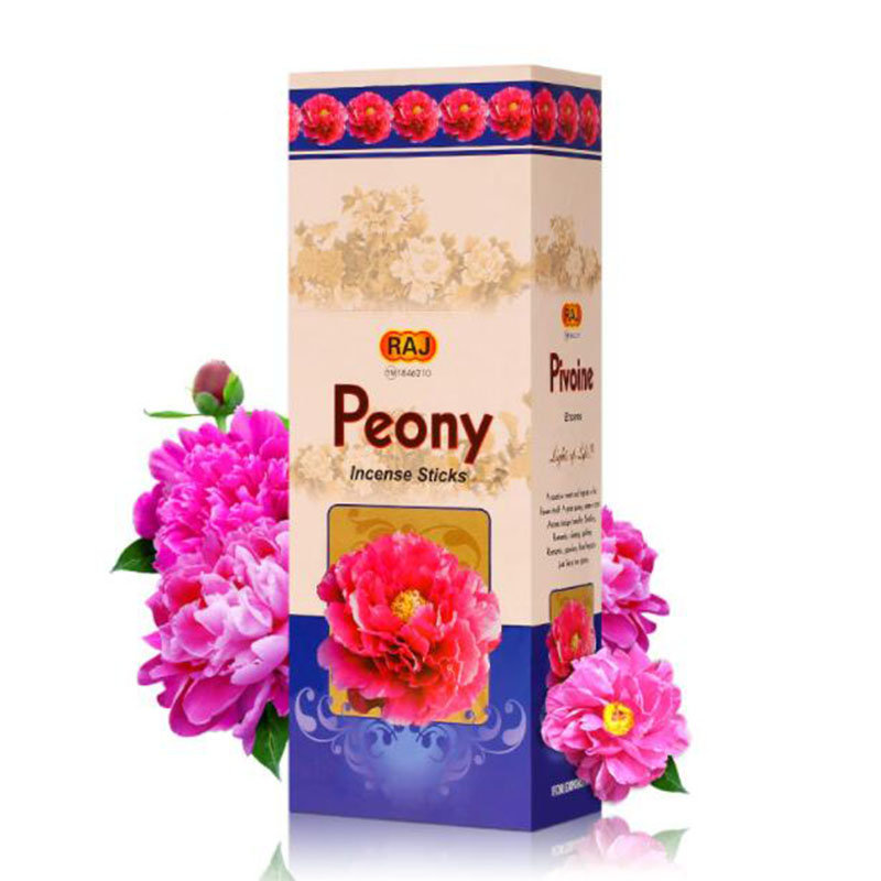 Candle Supplies India - Индийские благовония, большая коробка, вкус пиона,
