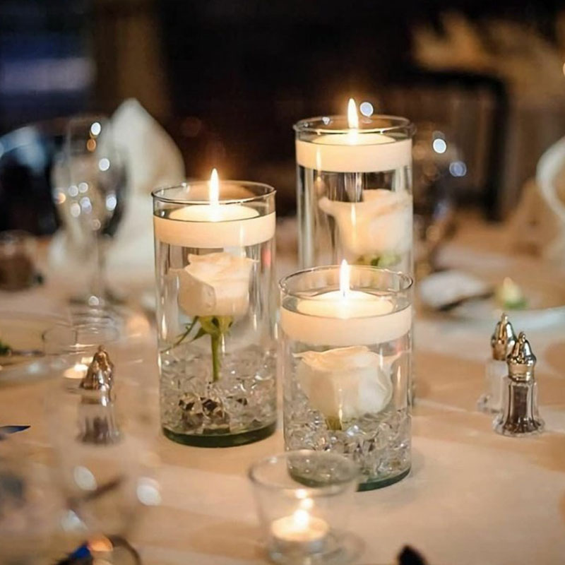 1 шт., прозрачный цилиндрическ – обзор и цена Candle Glass Supplies